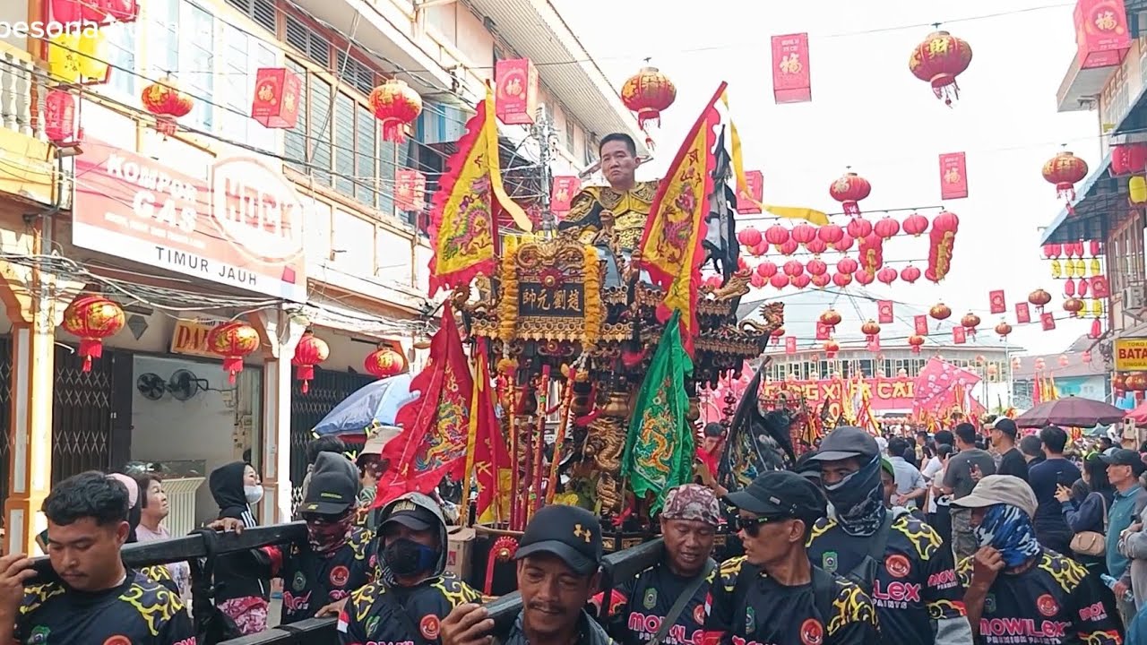 Cap go meh 2026 di pusat kota singkawang