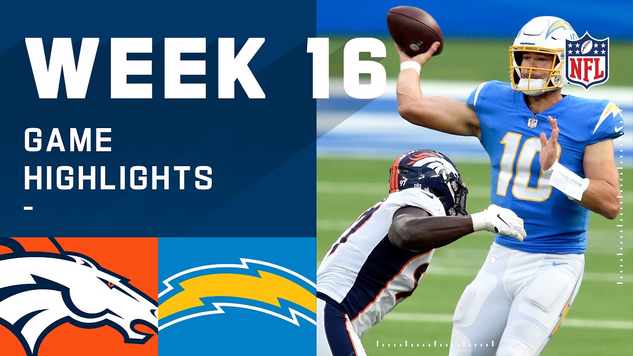 Broncos vs. Chargers Week 16 Highlights | NFL 2020