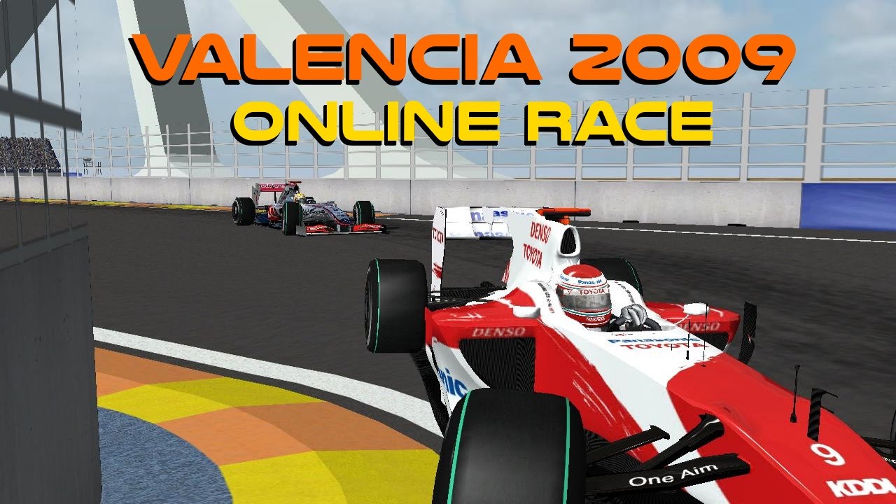 F1 Challenge Online - European GP (Valencia) w/Poochihead [Mod 2009]