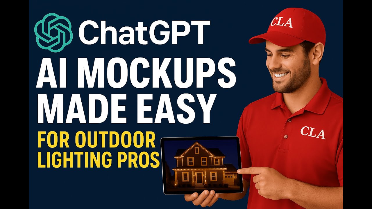 Christmas Light Mockups in Seconds Using AI &ndash; Free Course