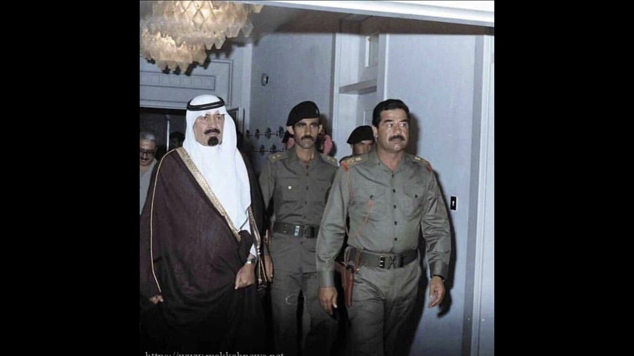 جدوع الاحمد #صدام_حسين #الملك_عبدالله