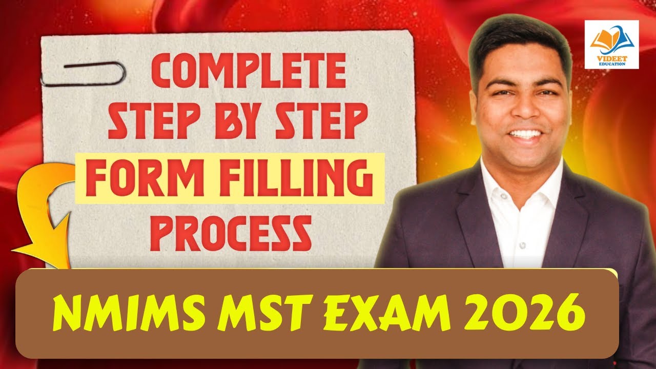 NMIMS MST EXAM 2026 STEP BY STEP COMPLETE FORM FILLING PROCESS.