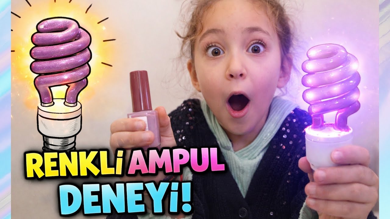OJEYLE AMPUL BOYANIR MI? 😱 Denedik ve ŞOK OLDUK!