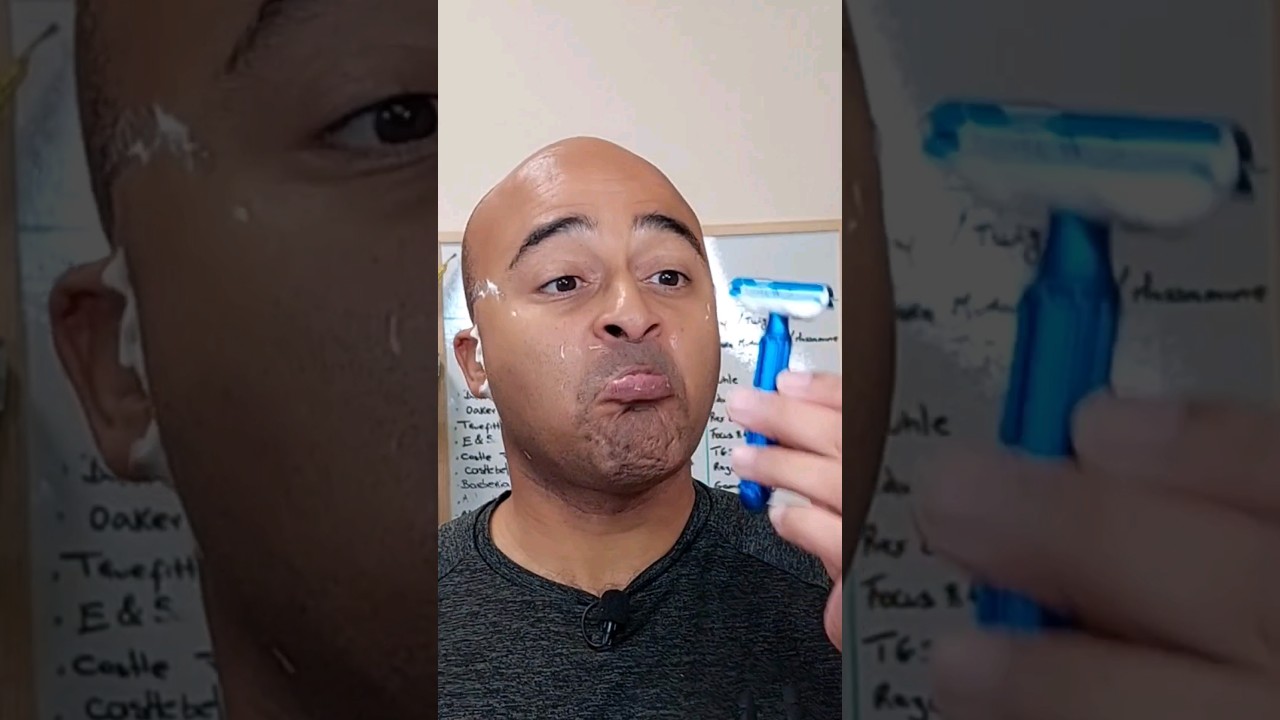 ASMR SHAVE Aviation 94 razor by Design94 first try💈🔊🪒🧼🎞👌🏾💈#asmr #grooming #shaving #wetshaving #sotd
