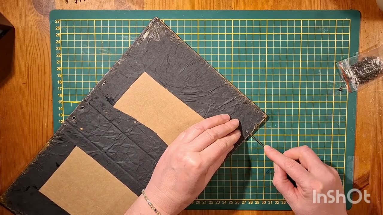 Buch mit Verschluss - craft with me  - Me, Myself  & I  - neues Projekt (3)