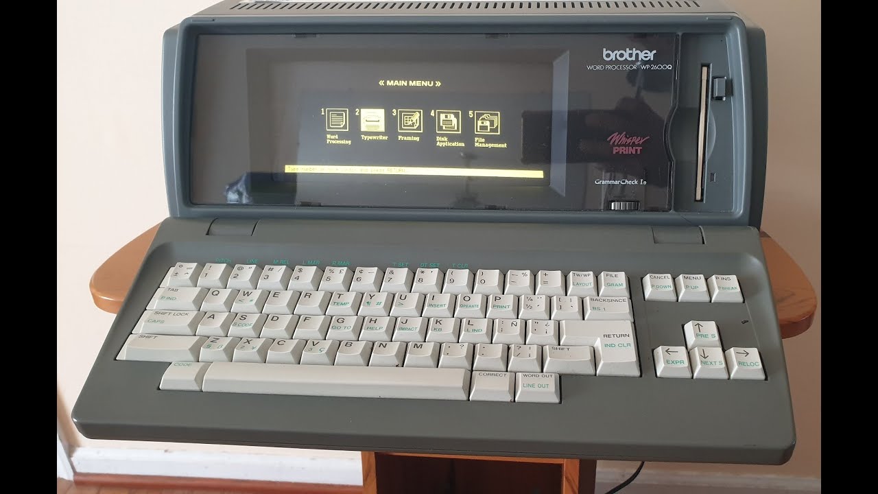 Brother WP-2600Q Word Processor Typewriter