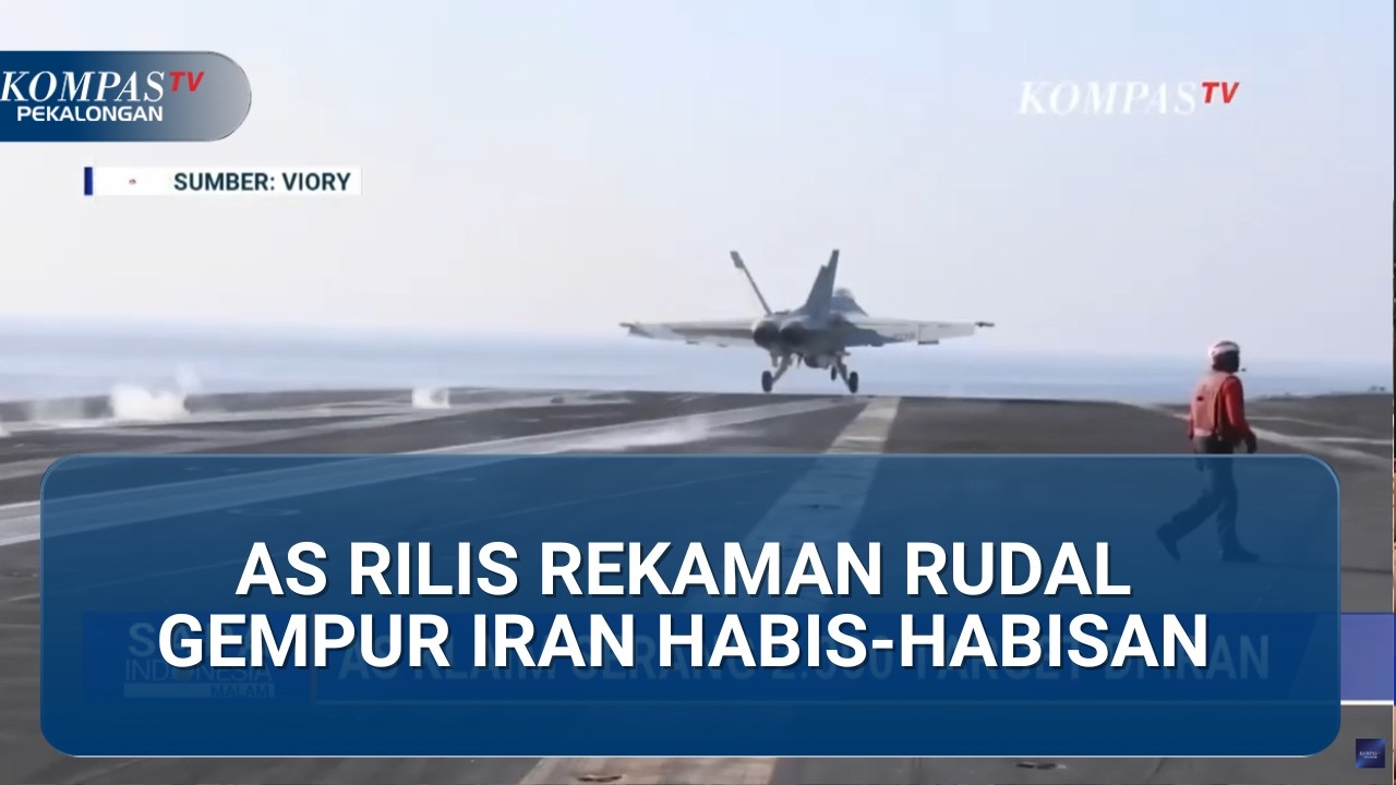 Tak Terbendung! Inilah Video Kapal Perang AS Luncurkan Rudal Mematikan