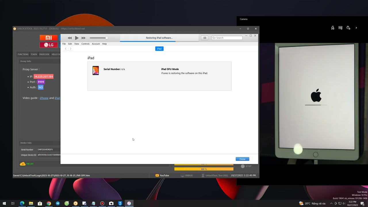 OFF ICLOUD Open Menu All Device IOS To iPhone 15 Pro Max, All iPad By UnlockTool 2023 10 27 1