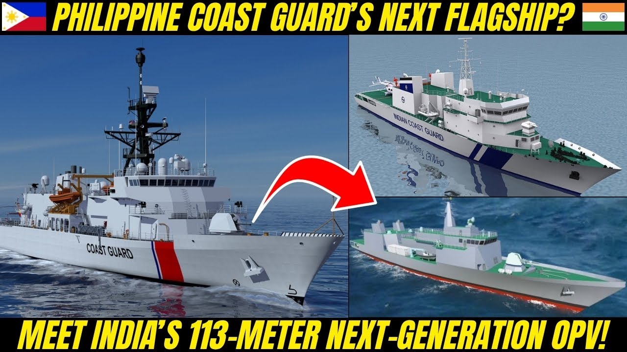PH Coast Guard’s Next Flagship?  Meet India’s 113-Meter Next-Generation OPV!