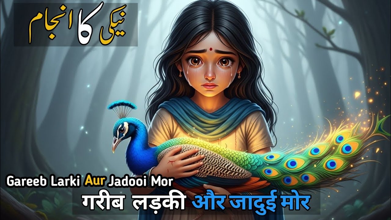 Gareeb Larki Aur Jadooi Mor | गरीब लड़की और जादुई मोर | Fairy Tale Ttory hindi | hindi moral kahani