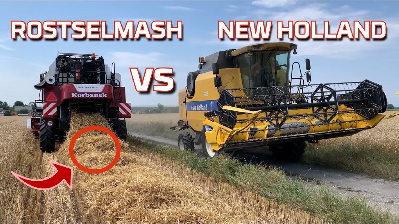 Kombajn Rostselmash Nova 330 na WIELKIE żniwa 2019  test omłotu, Opinia [Korbanek]