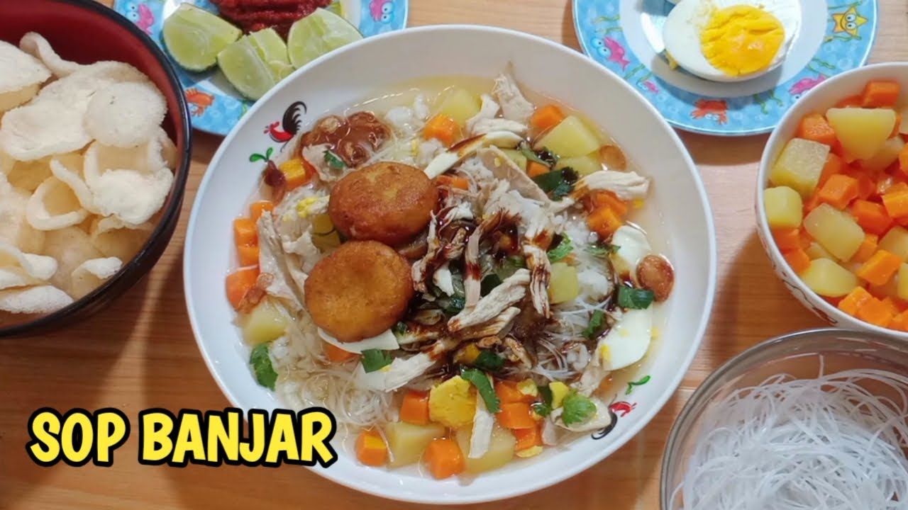 ASLI ENAK!! RESEP NASI SOP BANJAR SEDERHANA KHAS KALIMANTAN SELATAN
