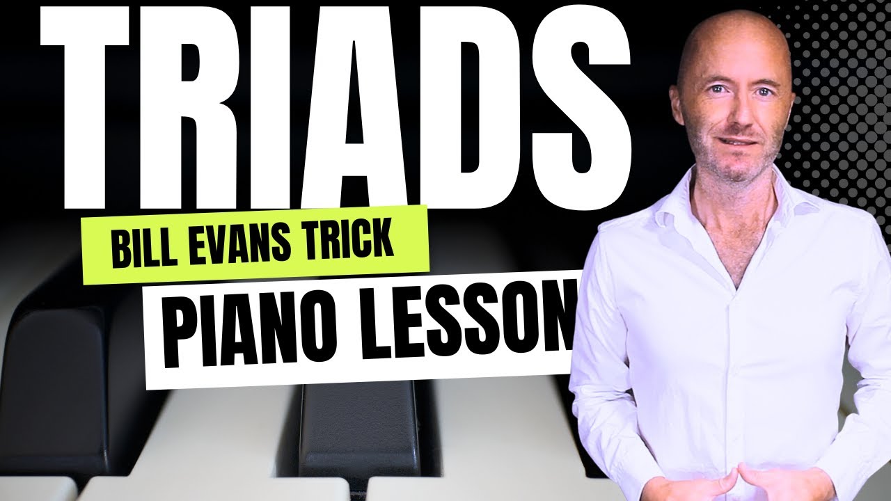 How to Play MOVING TRIADS 🎹 like Bill Evans!