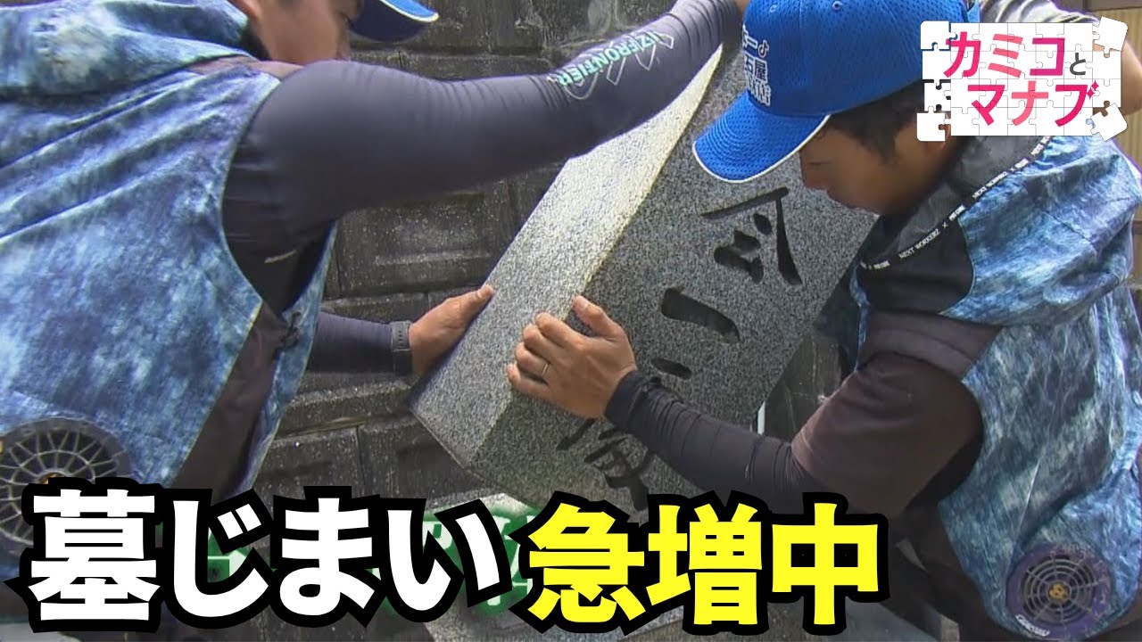 【密着】急増中の「墓じまい」お盆前に知っておきたい！多様化する墓のカタチ｜カミコとマナブ｜ピタニュー特集
