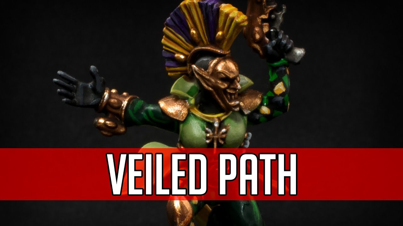 How to paint Masque of the Veiled Path Harlequins
