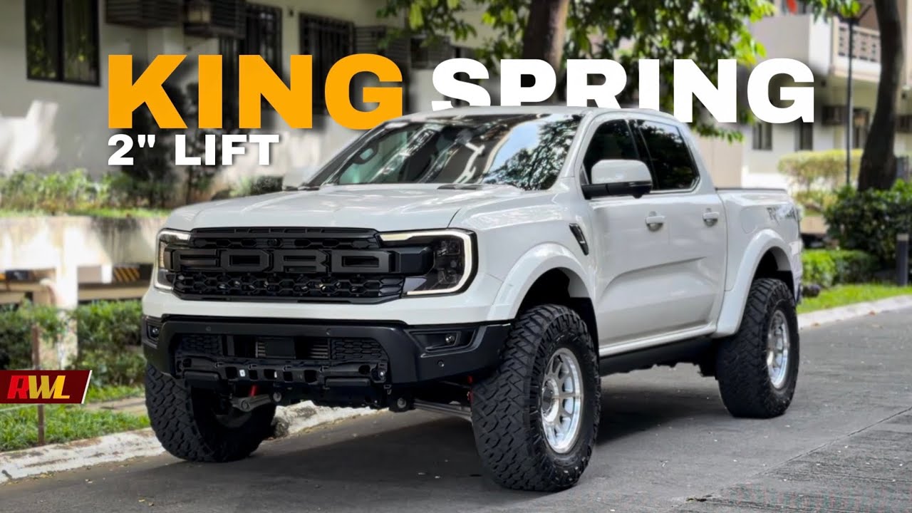 2” Lift King Coils Upgrade on the Ranger Raptor 