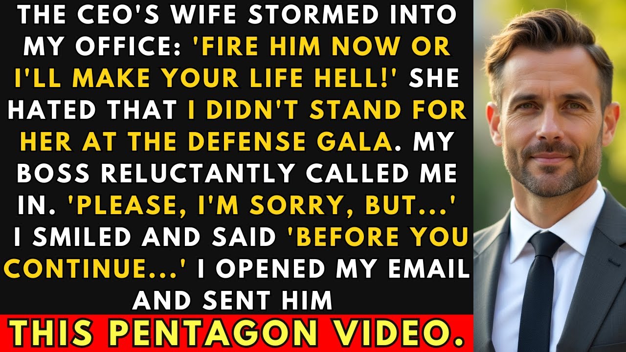 CEO's Wife Demanded I Be Fired For 'Disrespecting' Her—Then The Pentagon Saw My Expertise