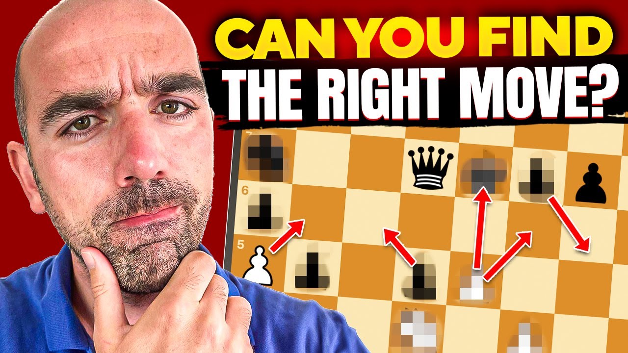90% of Chess Players Blunder Here - Can You Do Better?