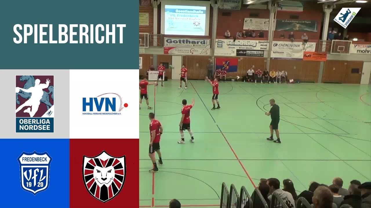 VfL Fredenbeck vs. HSG Barnstorf/Diepholz | SPRUNGWURF.TV