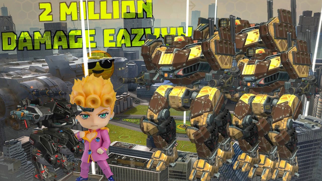 After Titans 2 Million+ Damage is a Joke &macr;\_(ツ)_/&macr; | War Robots 5.6