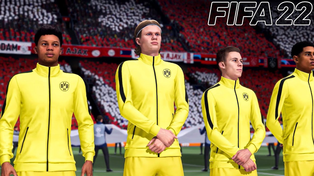 FIFA 22 - Ajax vs Borussia Dortmund | UEFA Champions League | Gameplay & Prediction