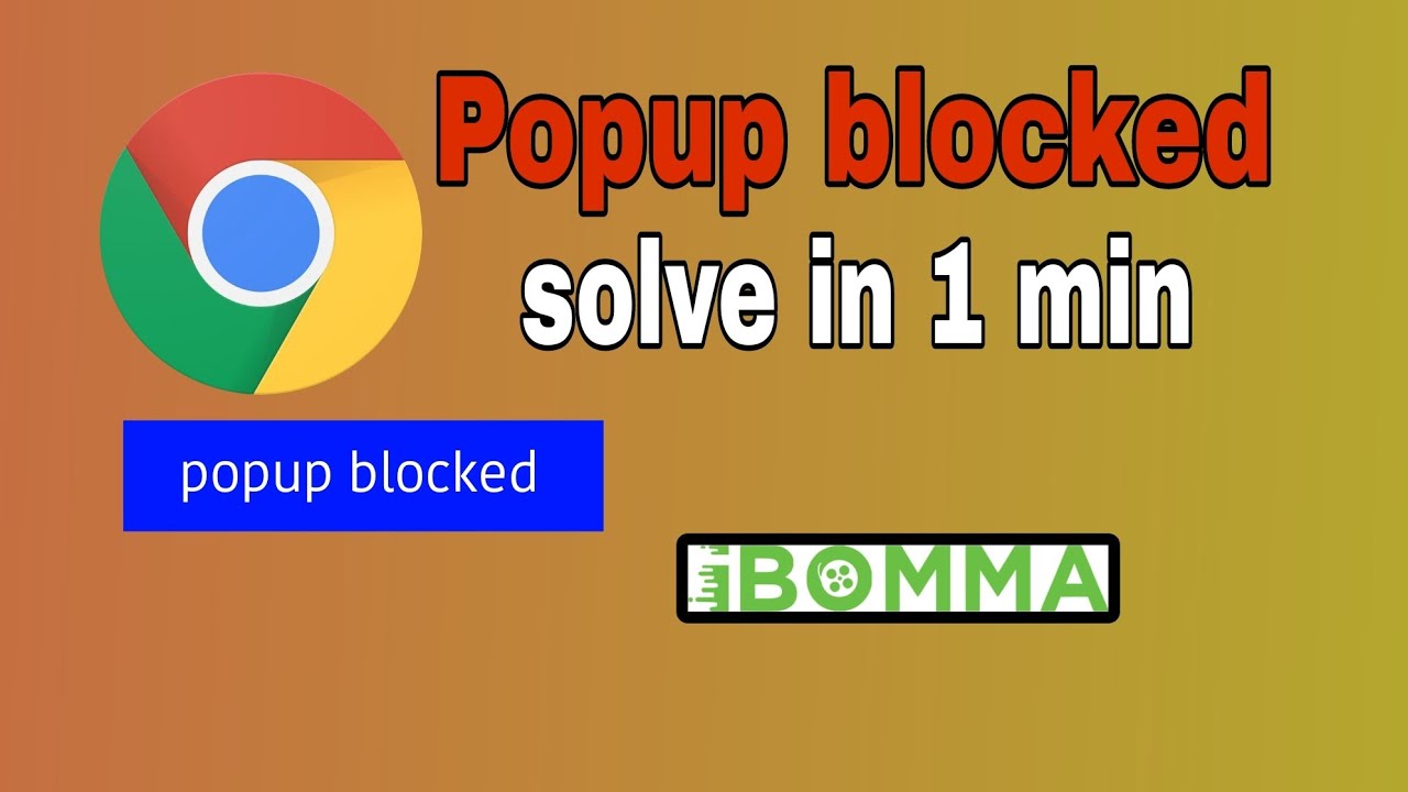 Pop-up blocked problem chrome.pop-up blocked.chrome problem.my activity