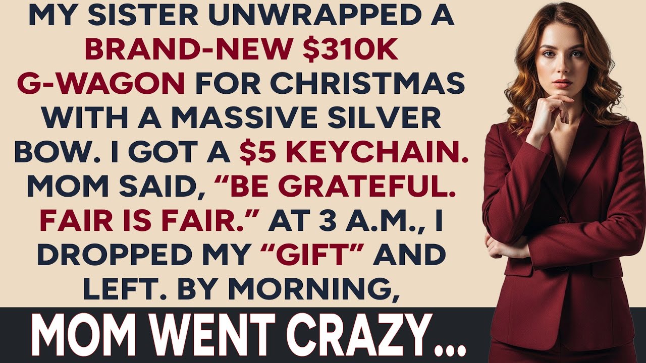 My Sister Got A $310K G Wagon For Christmas, While I Got A $5 Keychain  Mom Exploded When I...