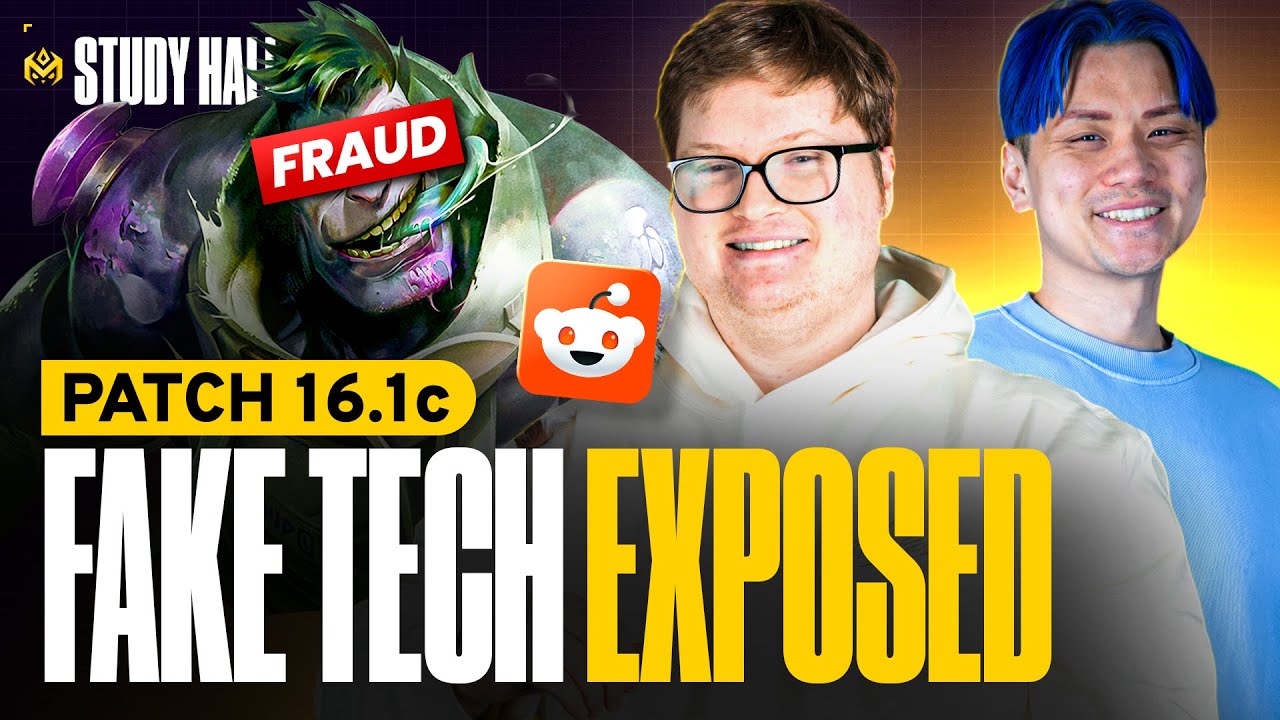 Patch 16.1c & Calling Out the Fake Tech - Set 16 TFT Study Hall Podcast