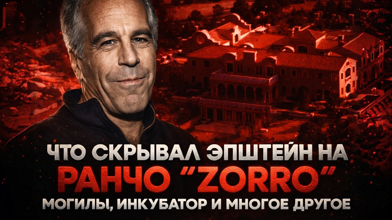 Alex СМОТРИТ: ЧТО СКРЫВАЛ ЭПШТЕЙН НА РАНЧО ZORRO? Могилы, инкубатор и многое другое