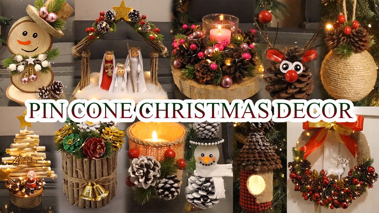 20+ DIY Christmas Pine Cone Crafts To Add Extra Charm To Holidays