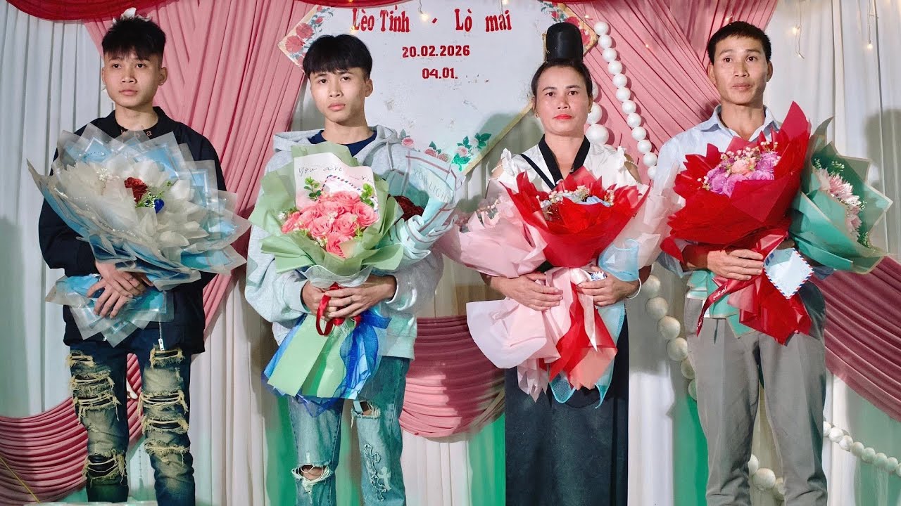 Tiệc mừng Tân gia AC/ LÈO TỈNH - LÒ MAI bản huổi pặt xã Mường lầm - Sơn La 