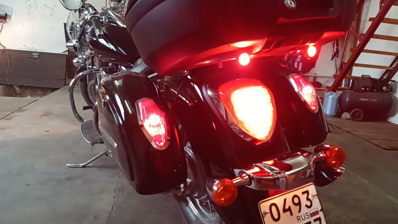 Круизер Suzuki Intruder C800. Доработка в гаражных условиях.