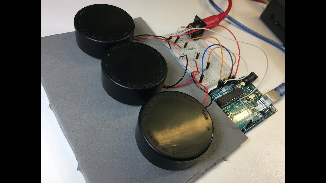 LIVE from the Lab: Piezo-Electric Drum Pads