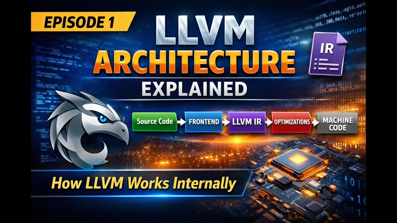 Episode 1: LLVM Architecture Explained | How LLVM Works Internally