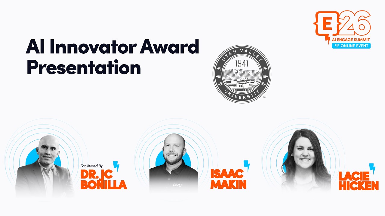 AI Innovator Award Presentation