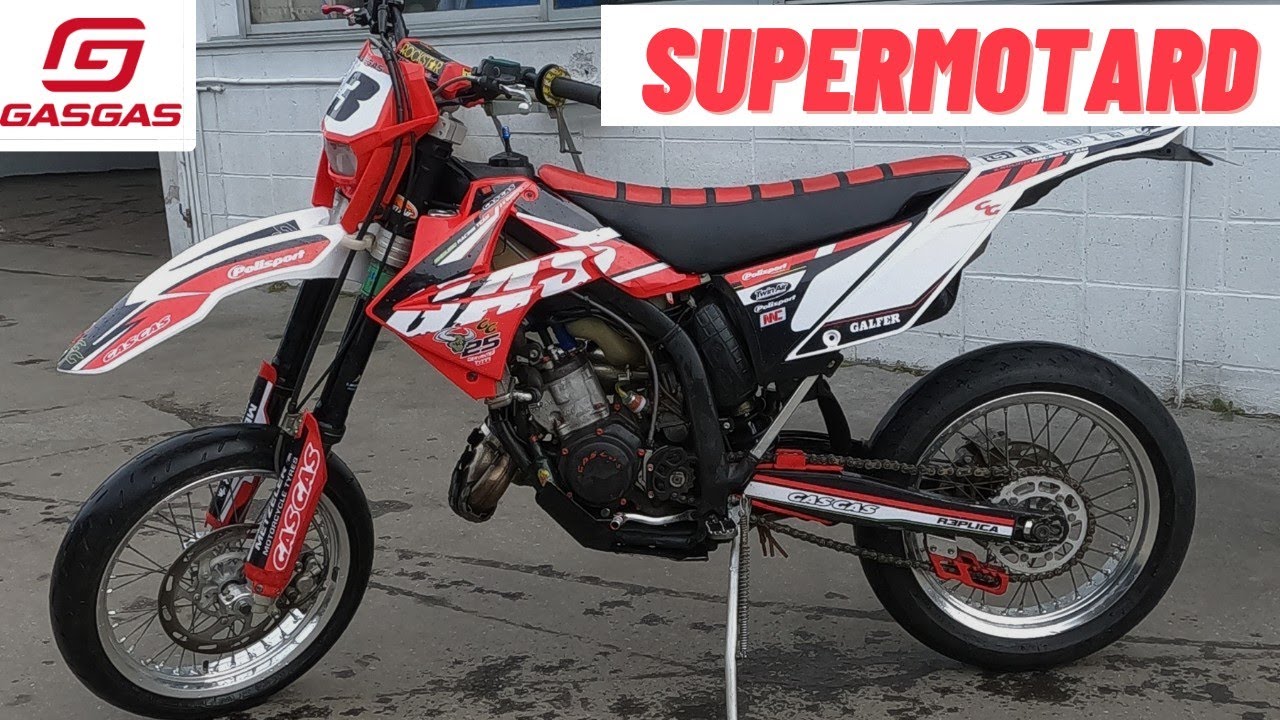 *LLANTAS DE SUPERMOTARD PARA LA GASGAS EC 125!!* Adaptación paso a paso