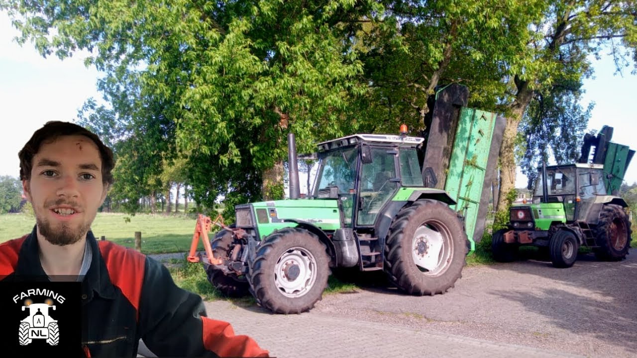 Gras maaien! Geen front maaier?