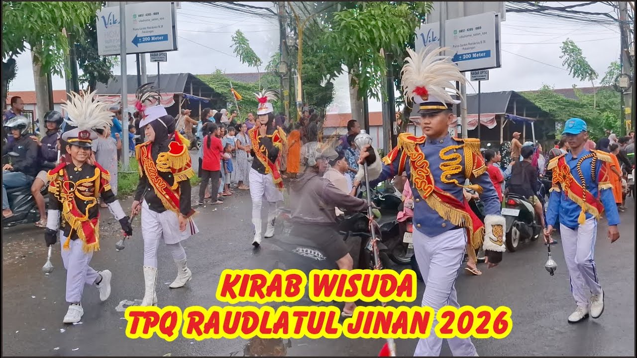 MERIAH !!! Kirab Wisuda TPQ Raudlatul Jinan Tegalrejo 2026