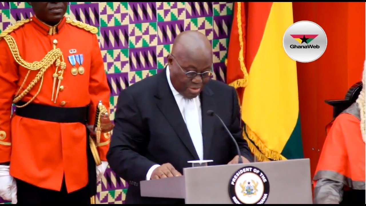 FULL SPEECH: President Akufo-Addo's maiden SONA 2017