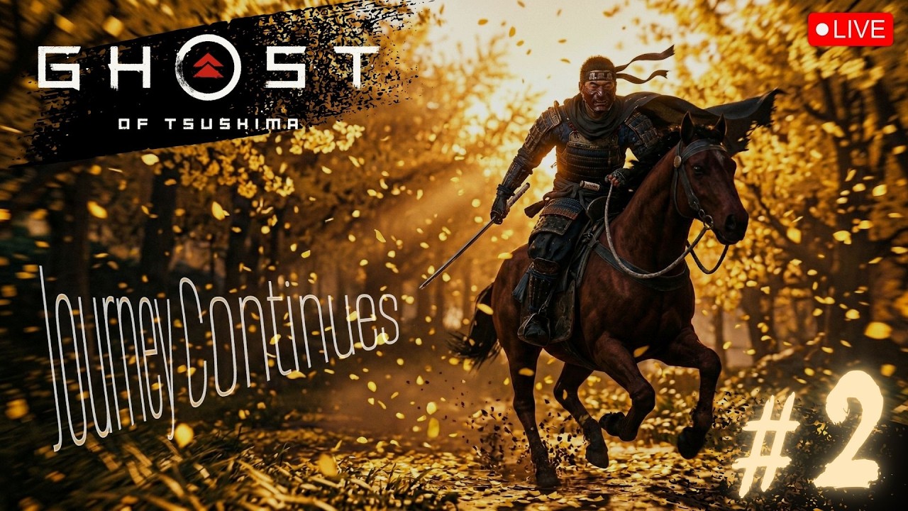 Ghost of Tsushima Part 2 LIVE🔥 Jin Sakai Unleashed! | PappuBhaiKaAdda