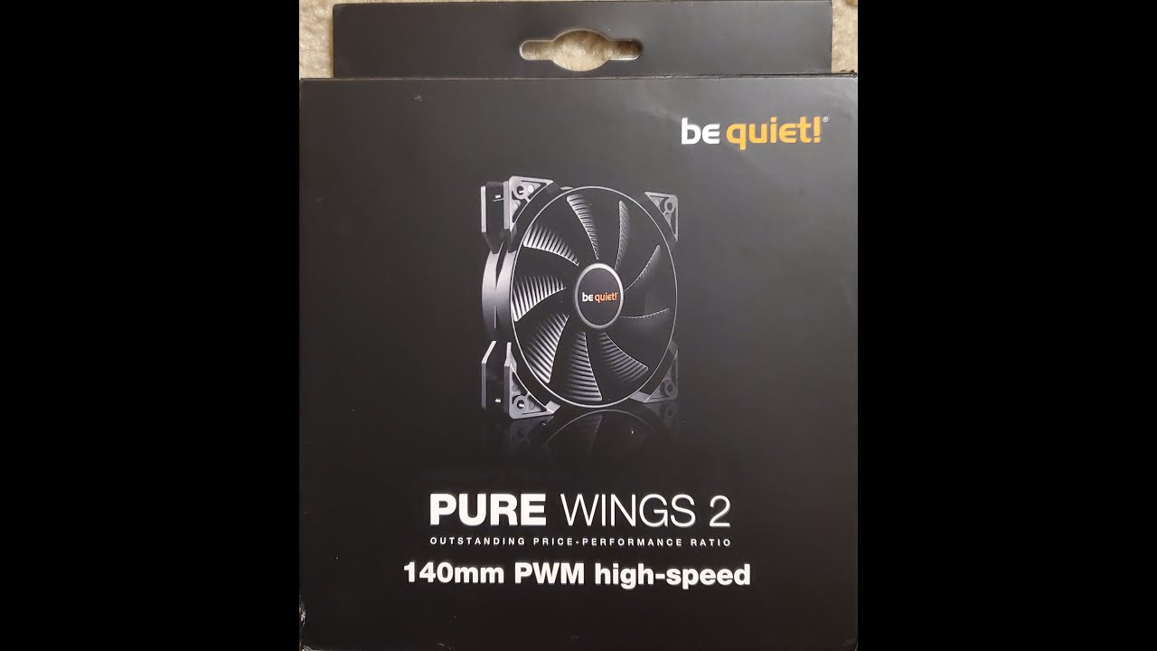 be quiet! Pure Wings 2 High-Speed BL083 140mm PWM Fan Review, Pt 1