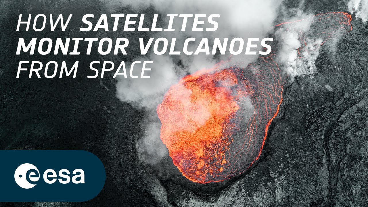 Monitoring volcanoes from space