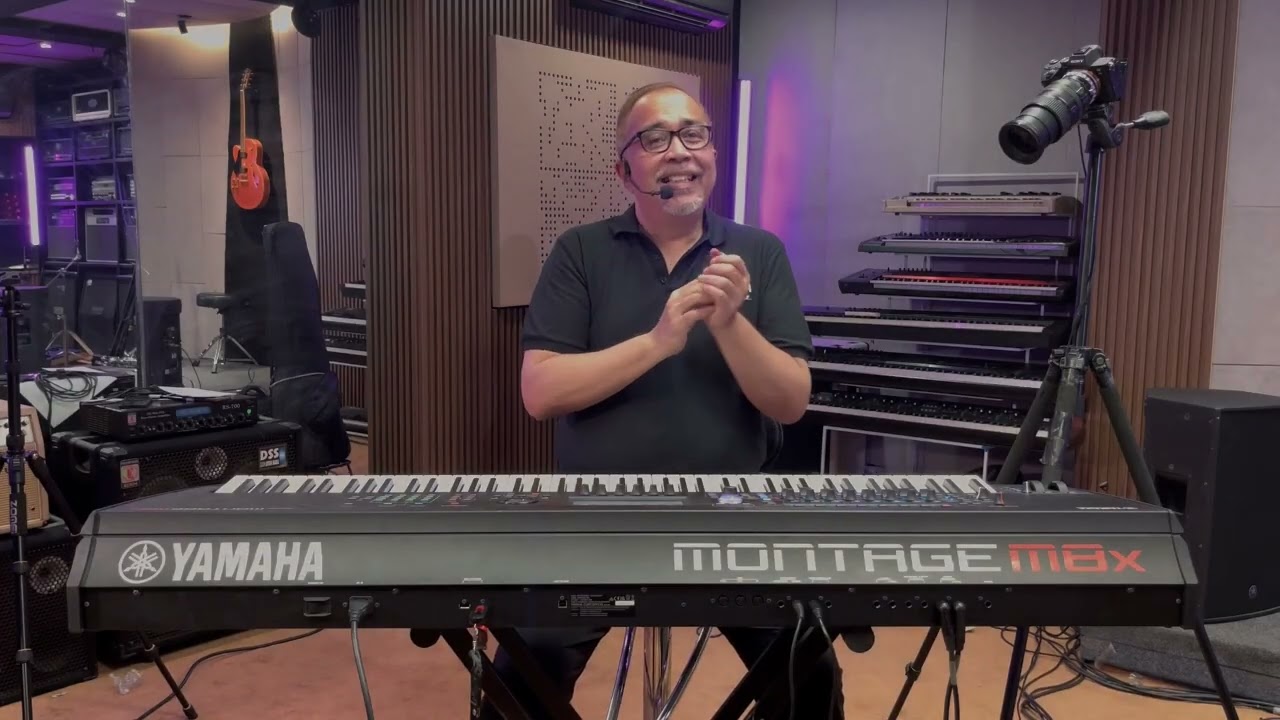 YAMAHA MONTAGE M8x DEMO  BY TEFFY MAYNE
