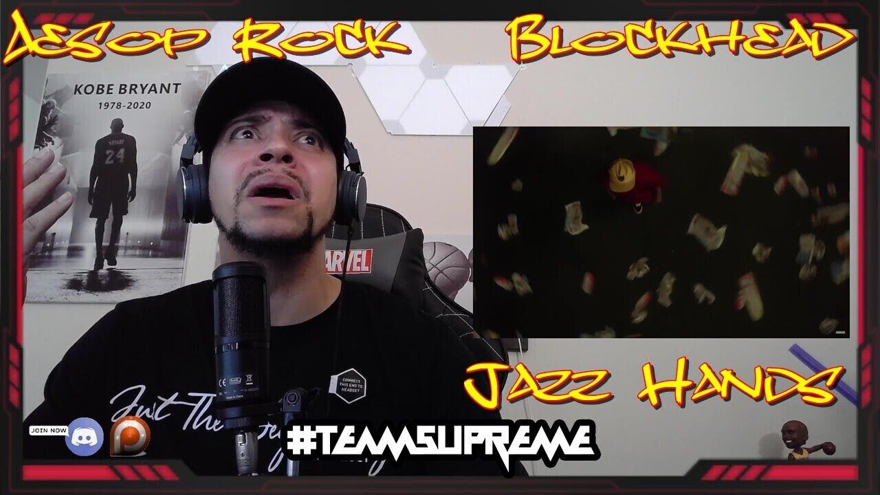 FIRST TIME HEARING AESOP ROCK!!!! Aesop Rock x BlockHead - Jazz Hands REACTION