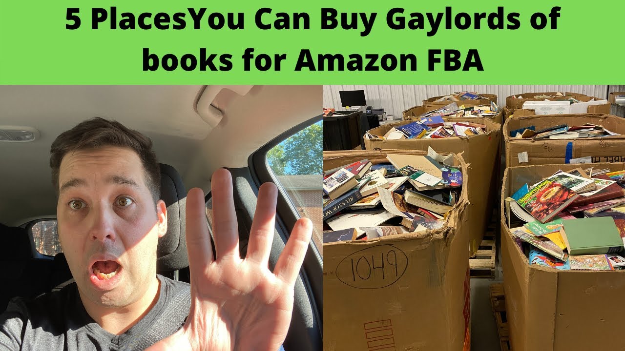 5 мест, где можно купить книги Gaylords of Books оптом на Amazon FBA
