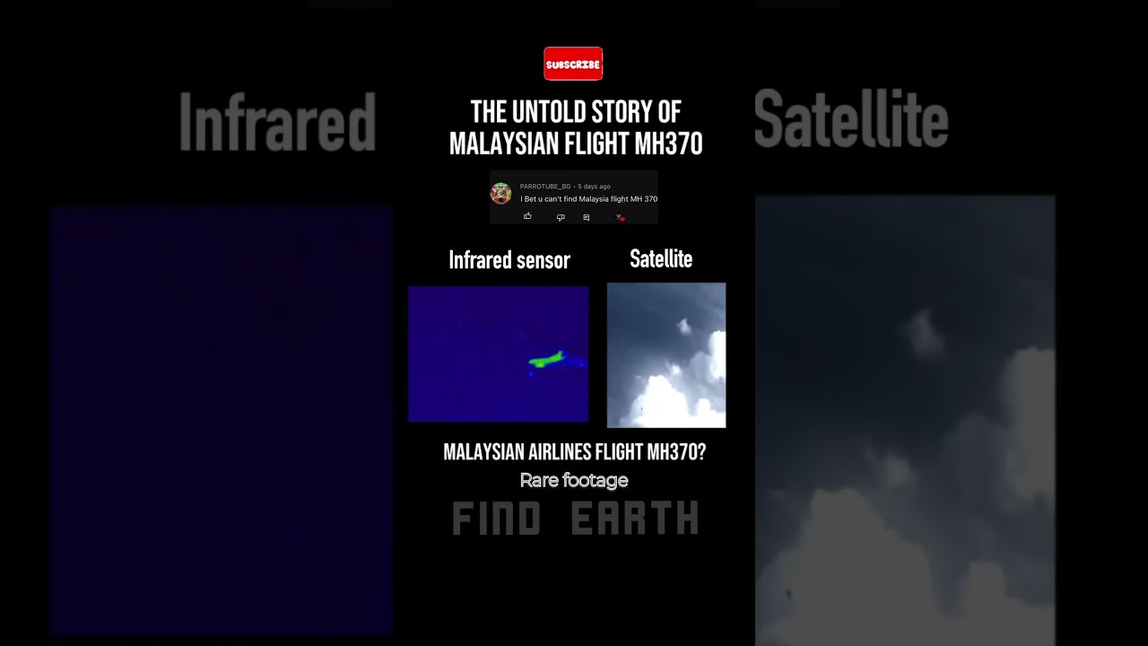 Rare footage of lost Malaysian flight MH370