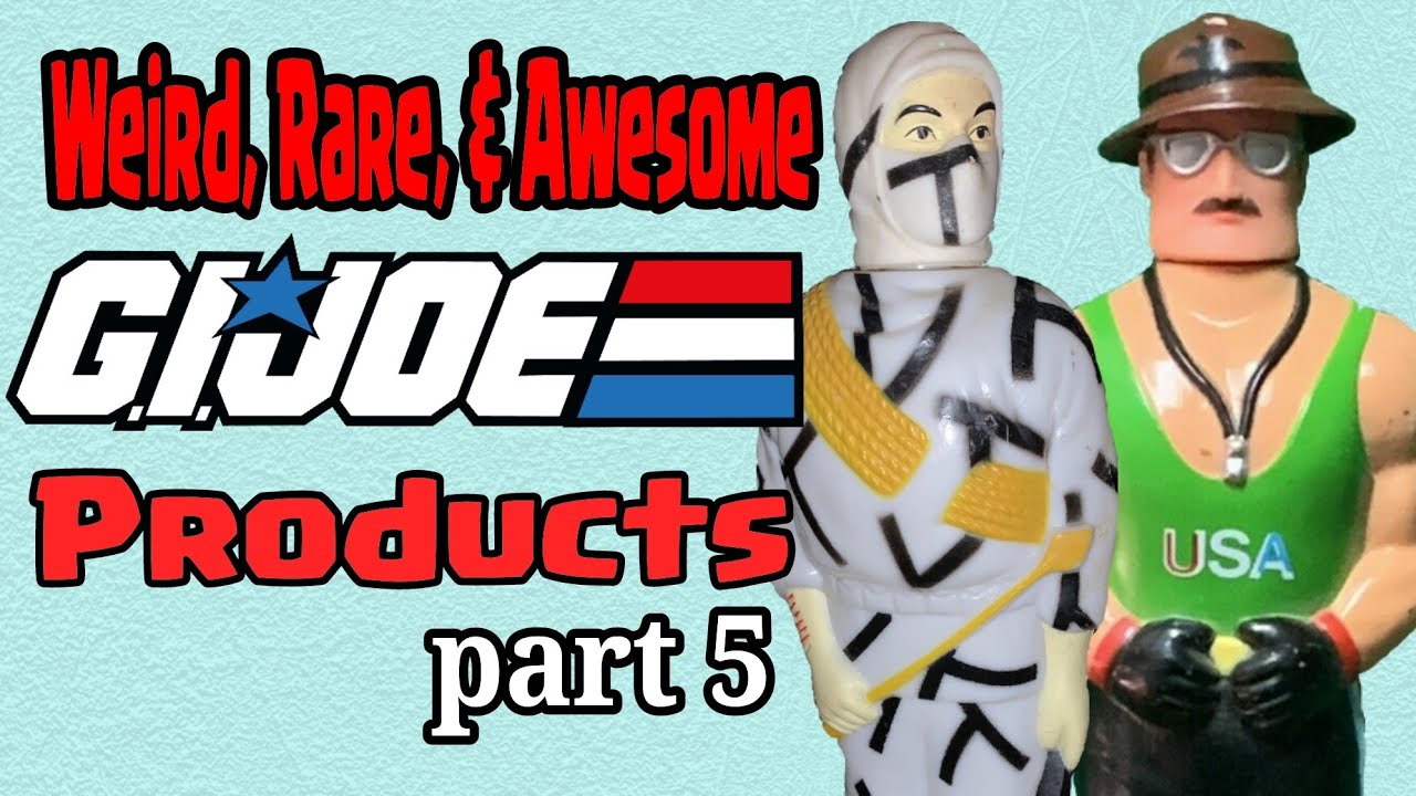Forgotten 80s Awesomeness - G.I.  Joe Products #5