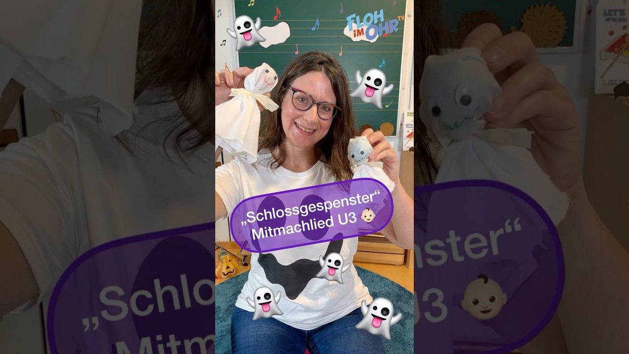 Gespenster 👻 Kinderlied f&uuml;r Kleinkinder U3 | Simone Ludwig #flohimohrtv