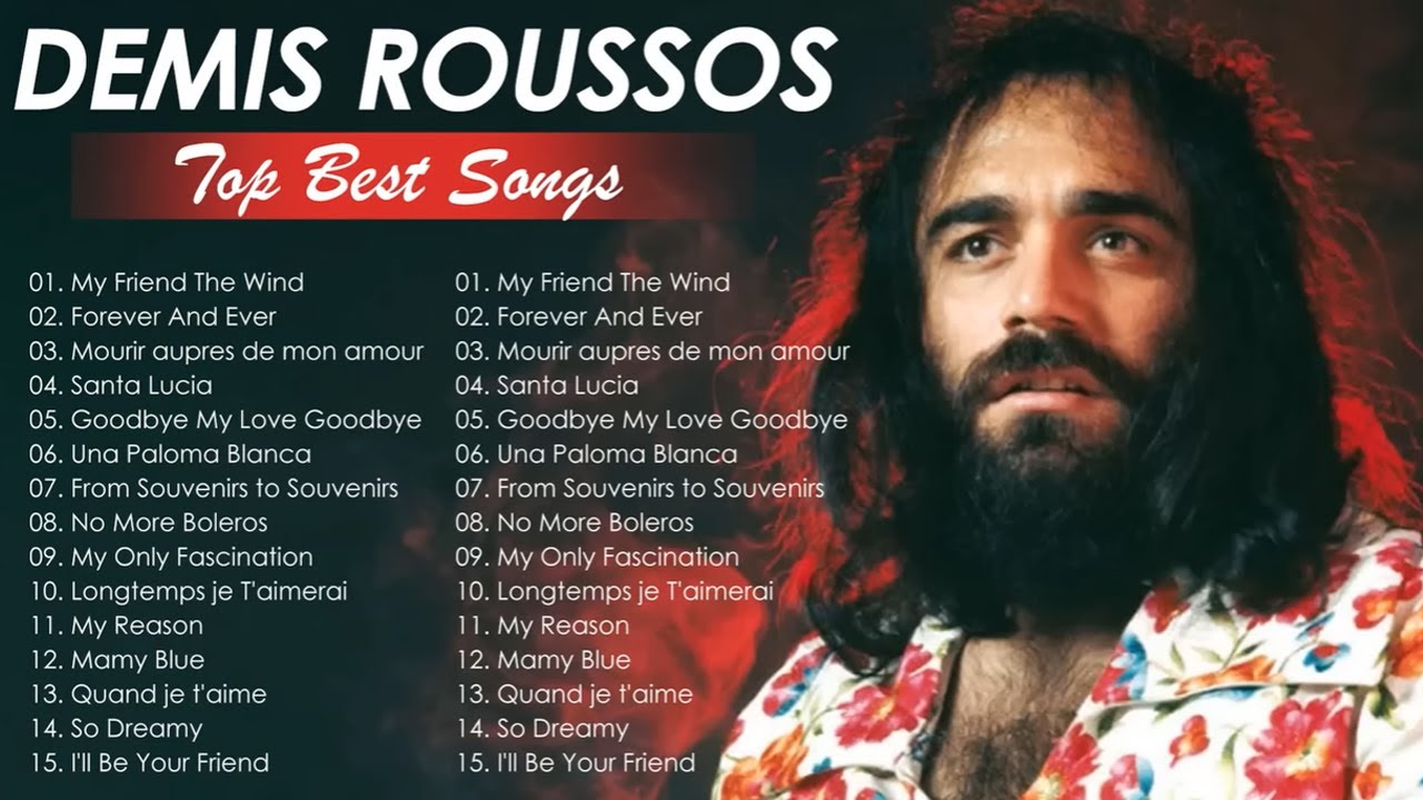 Demis Roussos Greatest Hits Full Album🏆 Top Best Songs 2023 #demisroussos #matheucr