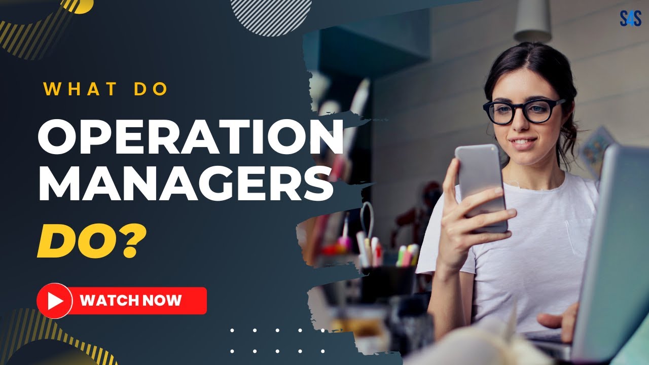 What Do Operations Managers Do? | Operations Managers